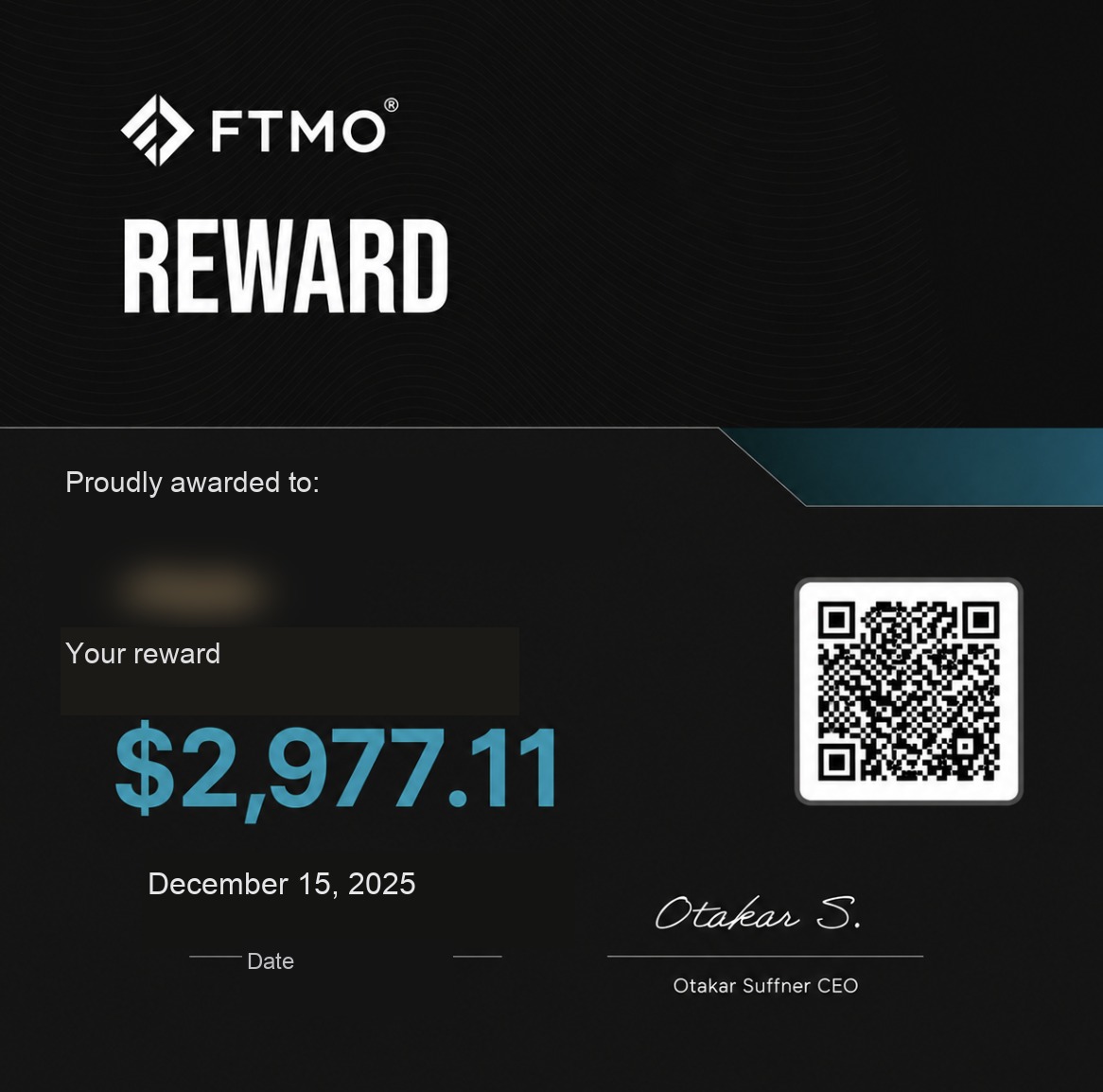 FTMO reward payout